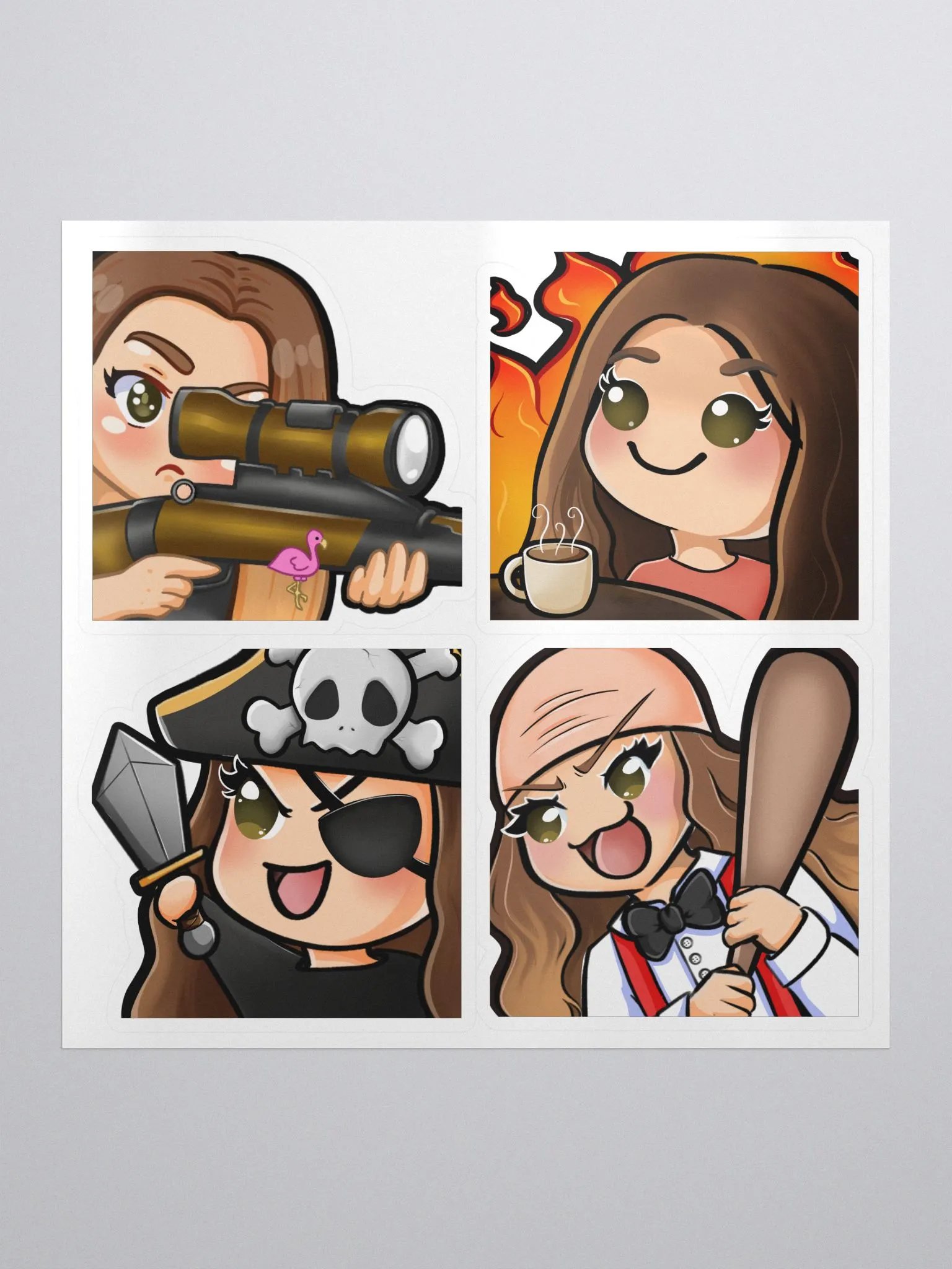 Emote Sticker Pack 1 product image (1)