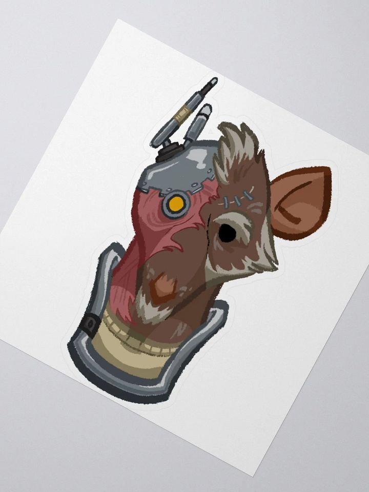 Captain Scrap Sticker product image (4)