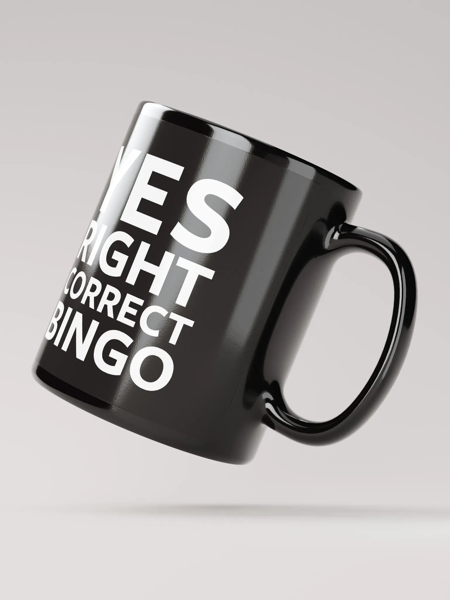 Yes Right Correct Bingo (Black) product image (3)
