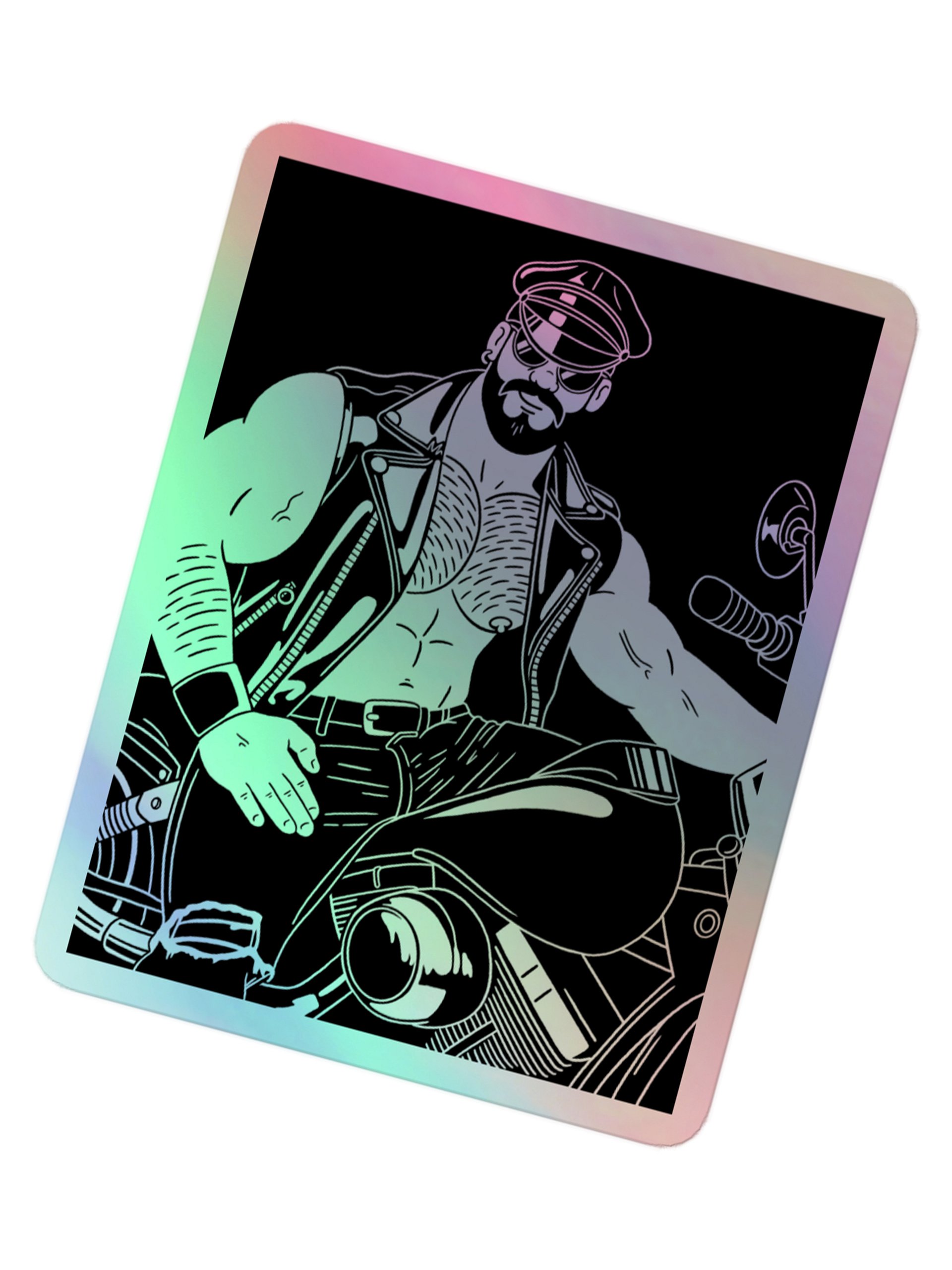HOGWILD Holographic Sticker product image (2)