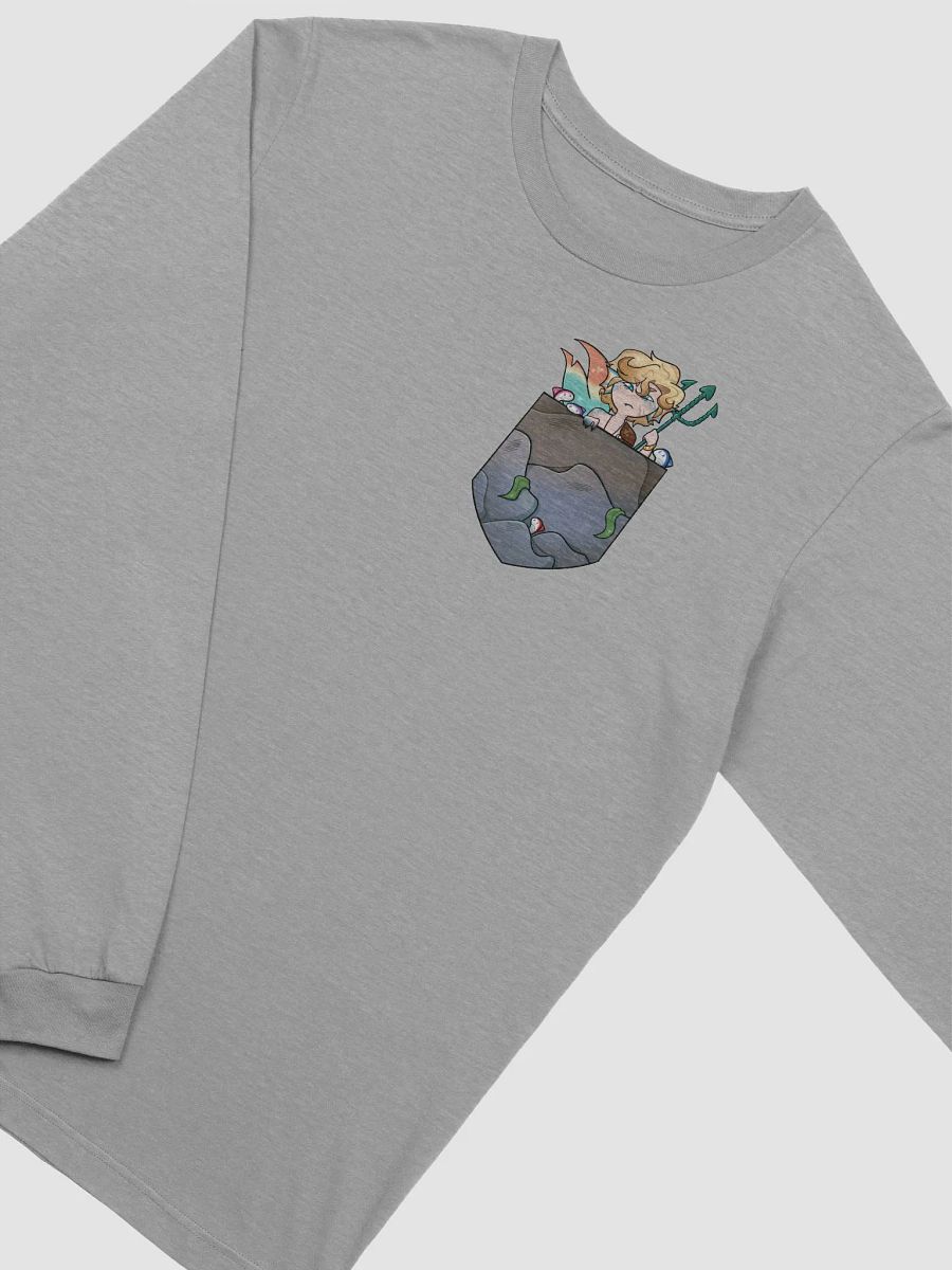Pocket of Theo Long Sleeve T-Shirt product image (4)