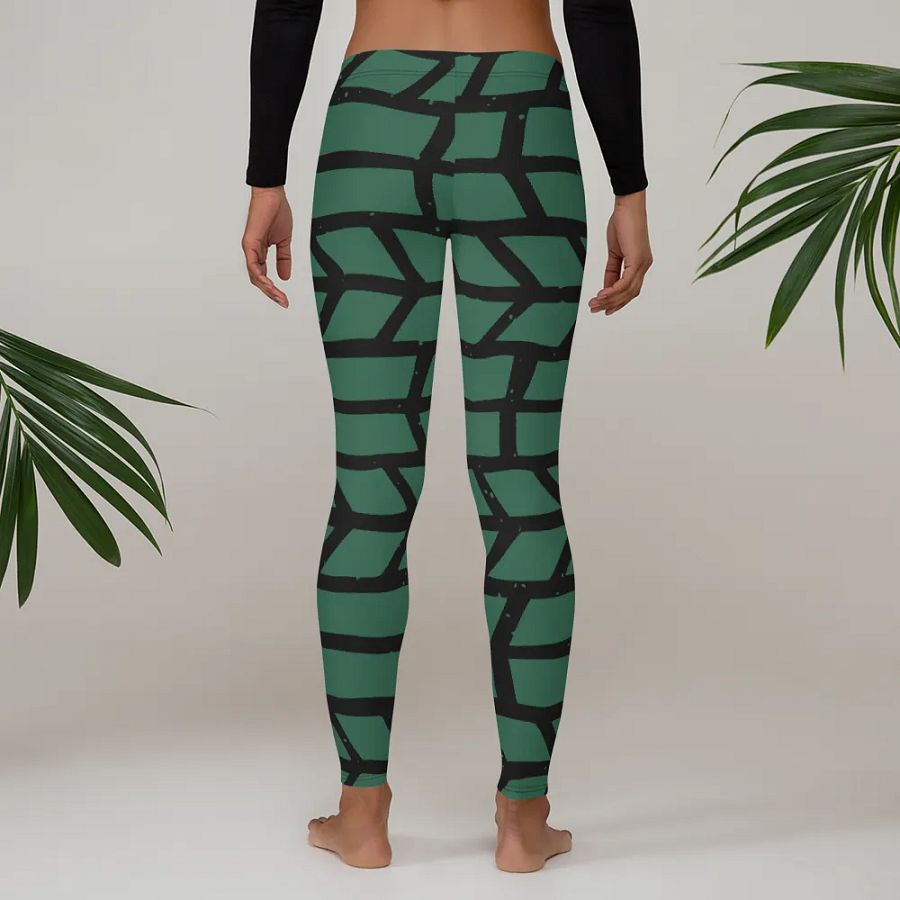 Leggings – Hand Drawn Ethnic Style Seamless Pattern for an Authentic & Artistic Look product image (4)