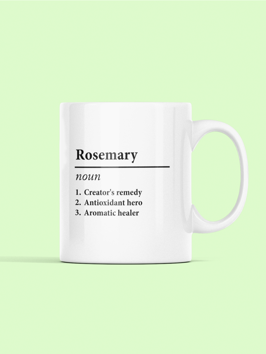 Rosemary Definition Inspirational Mug product image (4)