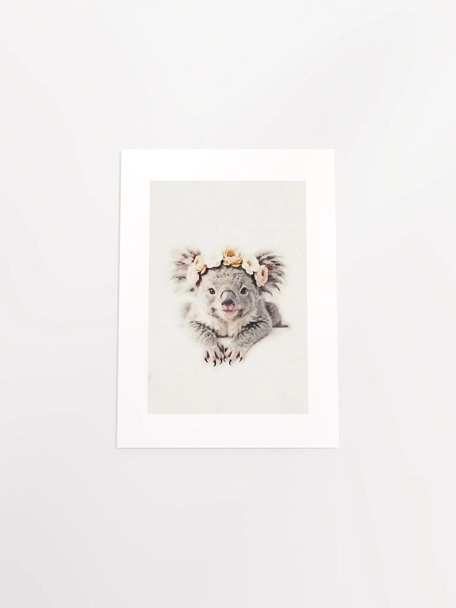 Serene Koala Passepartout Print product image (33)