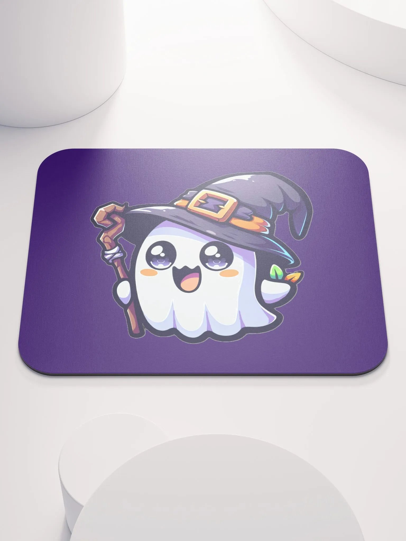 Ghost Witch Mouse Pad product image (1)