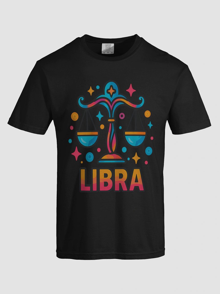 Libra Zodiac Sign T-Shirt – Balanced & Stylish Horoscope Design product image (7)