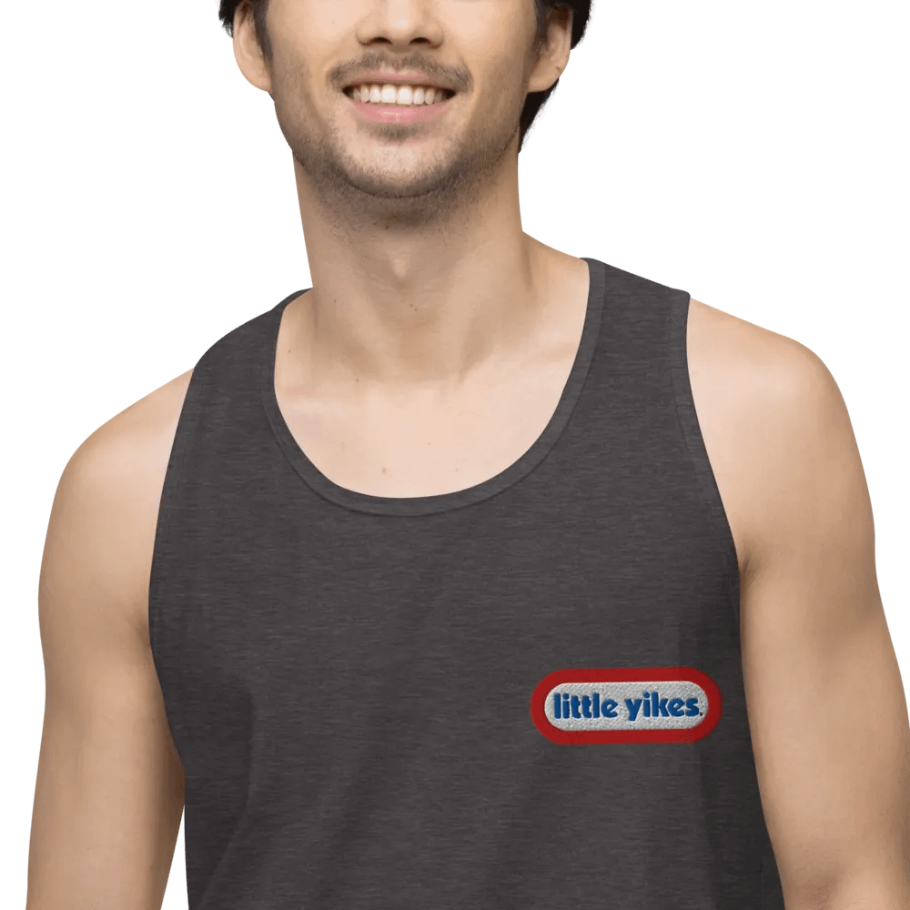 LITTLE YIKES UNISEX EMBROIDERED SLEEVELESS TEE product image (9)