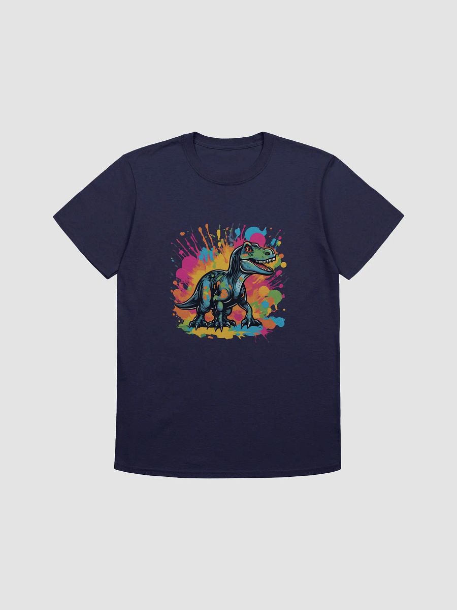 Roaring Dinosaur Splash Unisex T-Shirt product image (10)