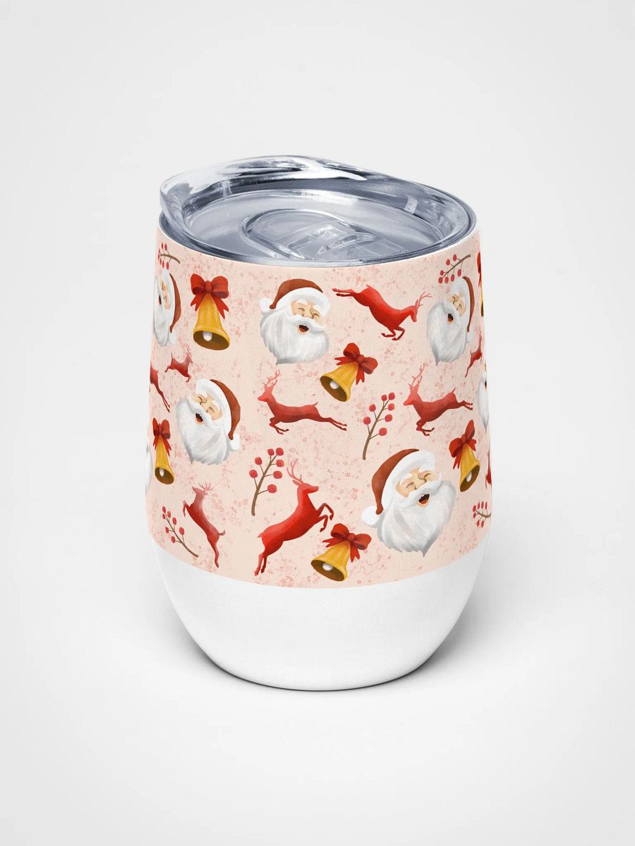 Rendier and Santa Design Christmas Festive Holiday Tumbler product image (5)