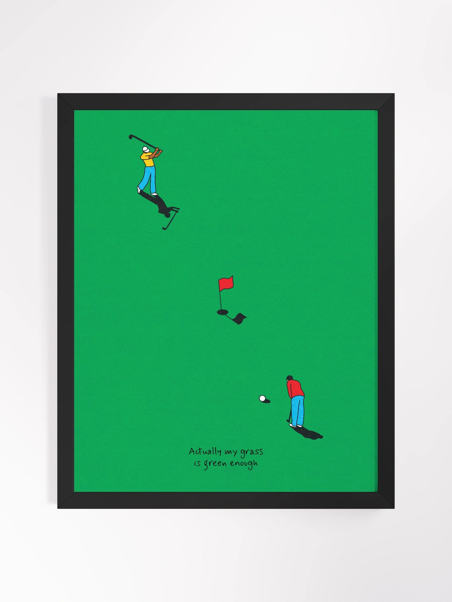 Green Enough! (Framed) product image (1)