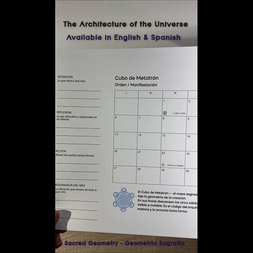The Architecture of the Universe – Sacred Geometry Calendar 2026
A journey through patterns that connect all things.
A perfec...