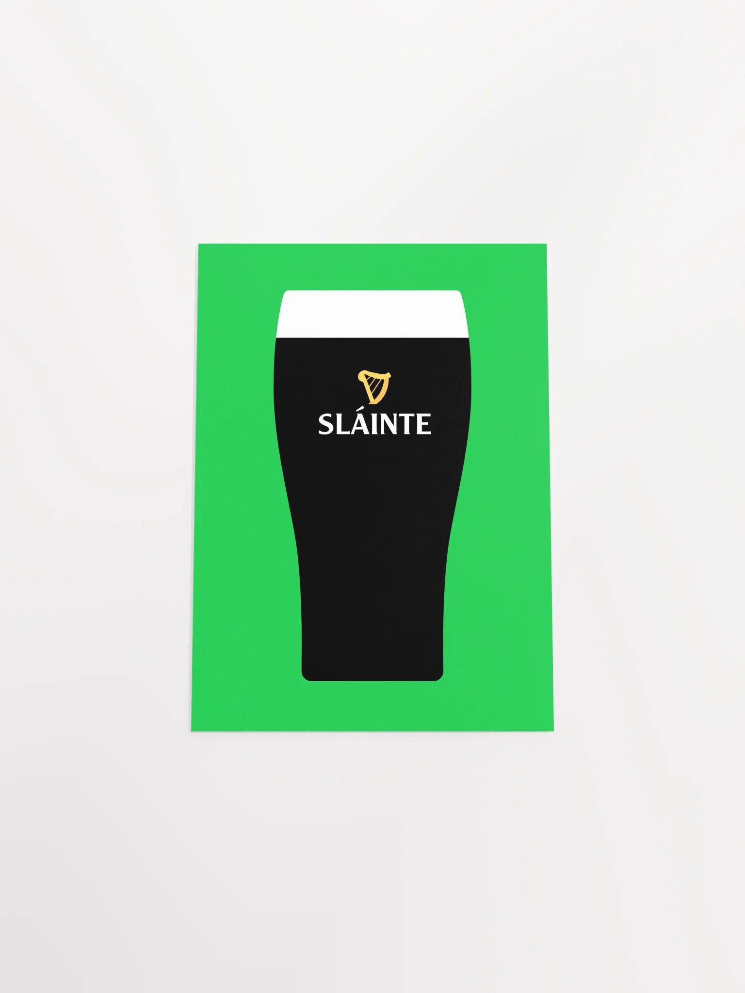 Sláinte - Pint of the Black Stuff Print product image (23)