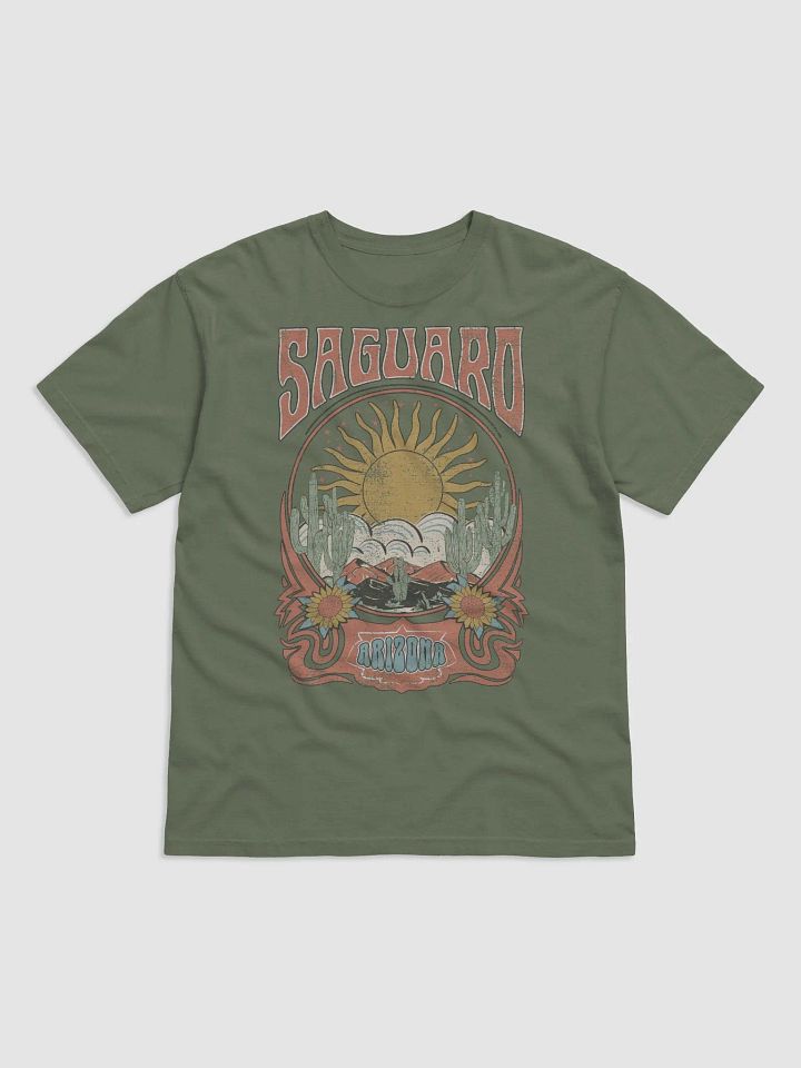 Saguaro National Park, Arizona Tee | Art Nouveau-Style Western T-Shirt for Travel and Road Trips product image (16)
