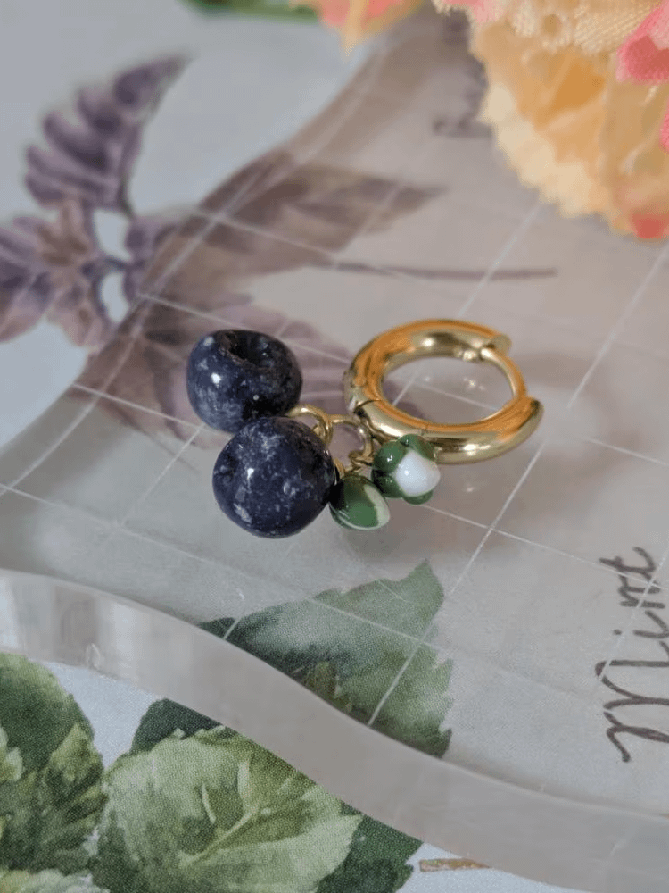 Blueberry Charm Earrings product image (1)
