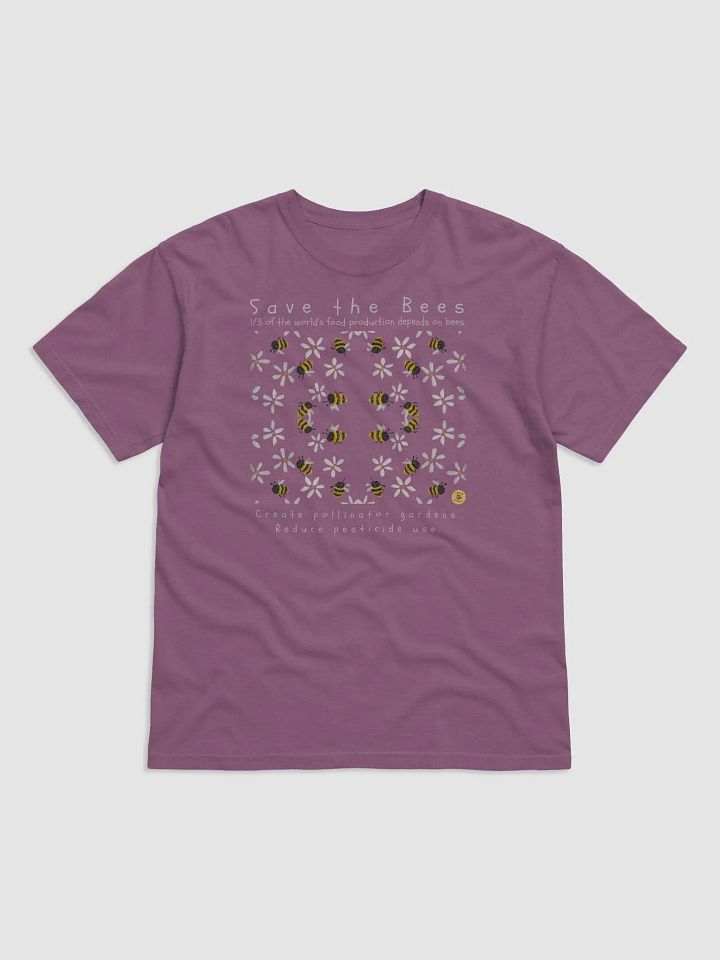 Save The Bees Comfort Colors Tshirt product image (1)