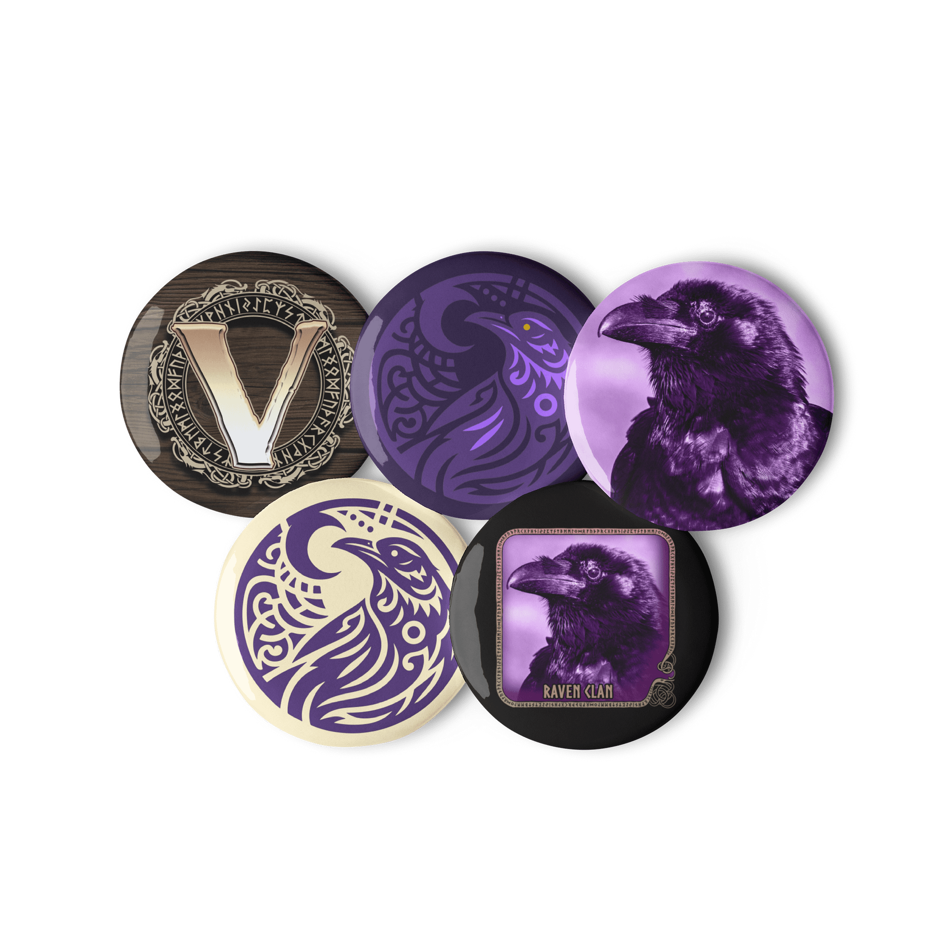 Raven Clan Pin Set product image (1)