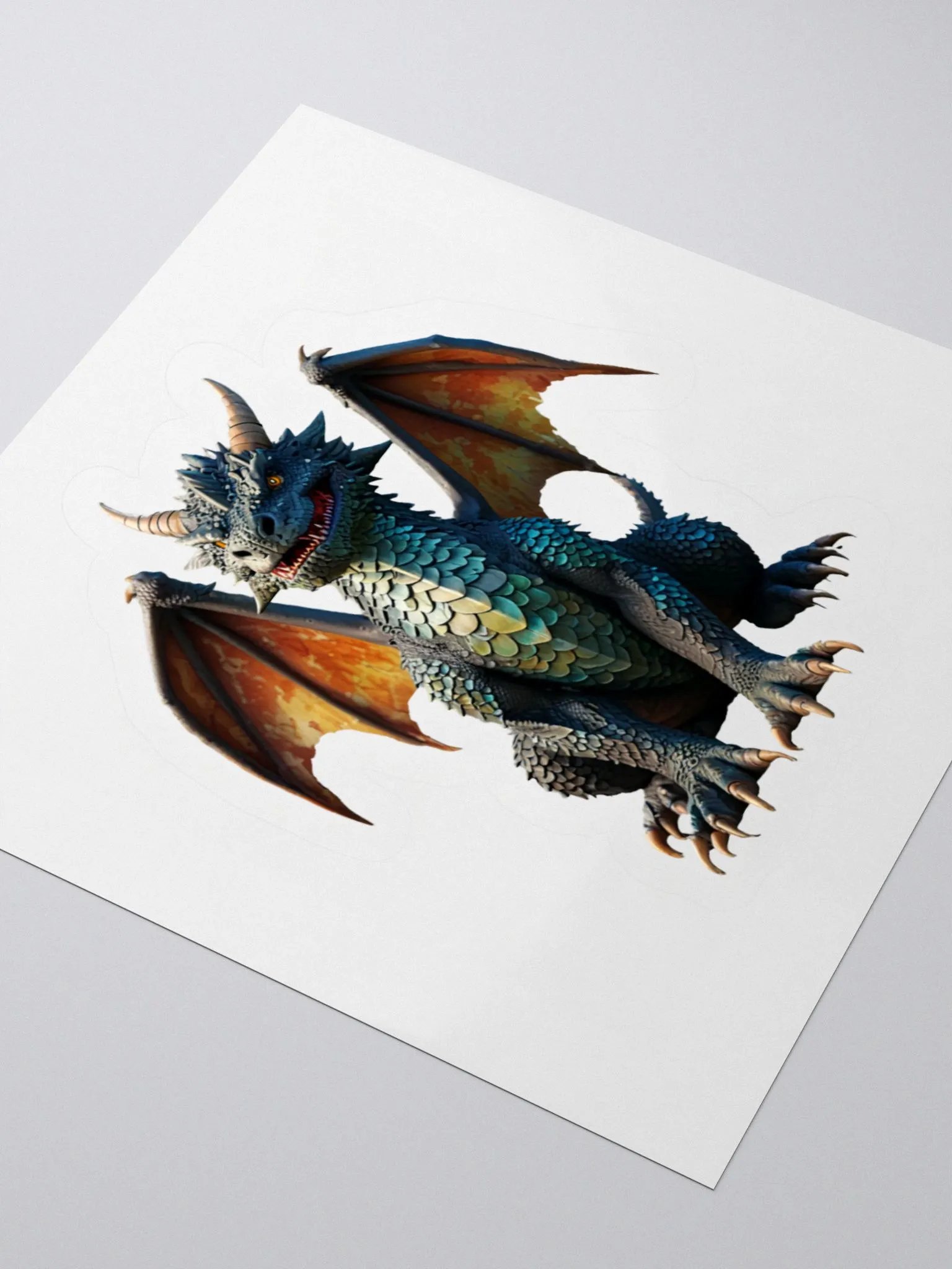 Fierce Dragon Sticker product image (5)
