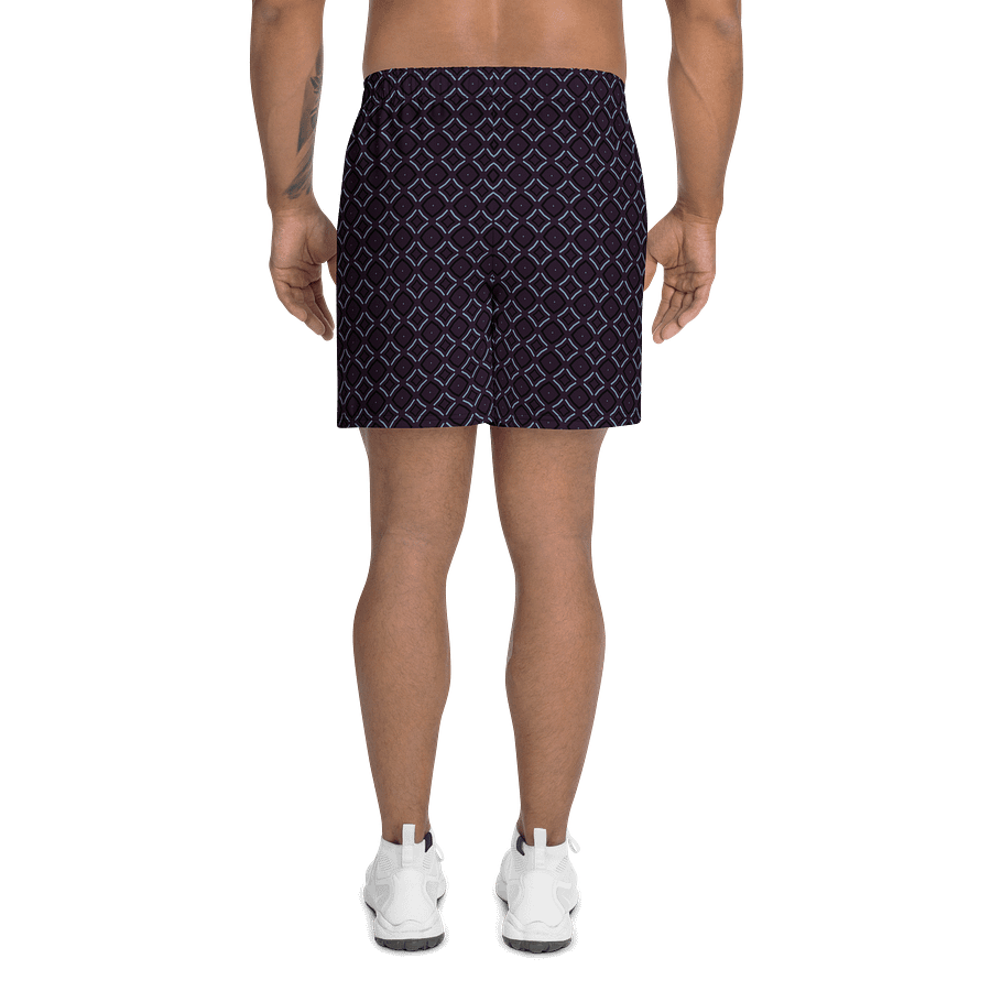 Bumble Delight Geometric All Over Print Unisex Athletic Long Shorts product image (8)