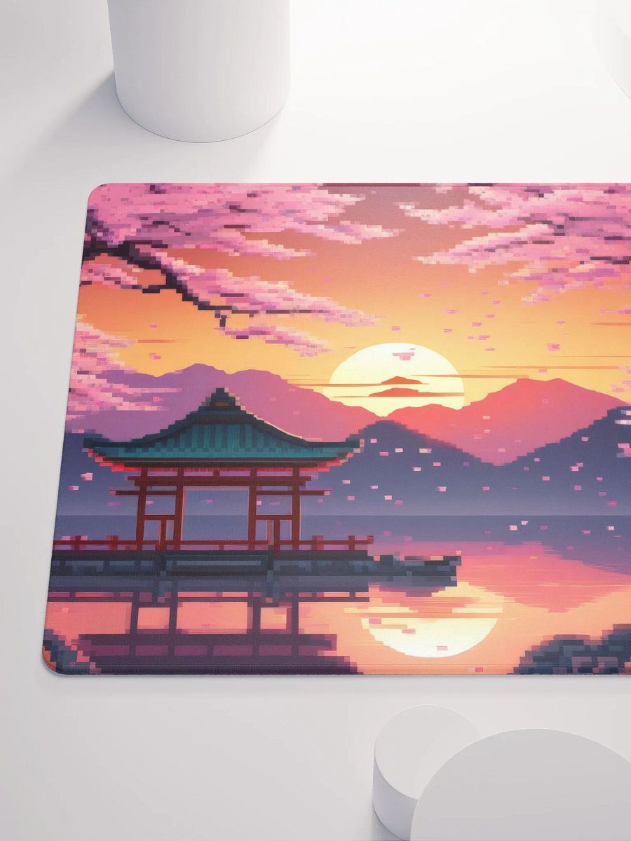 Cherry Blossom 8-bit Gaming Mouse Pad product image (6)