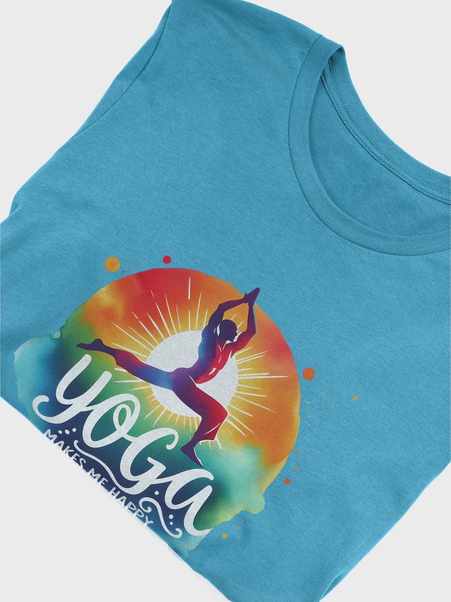 Yoga Makes Me Happy T-Shirt product image (65)