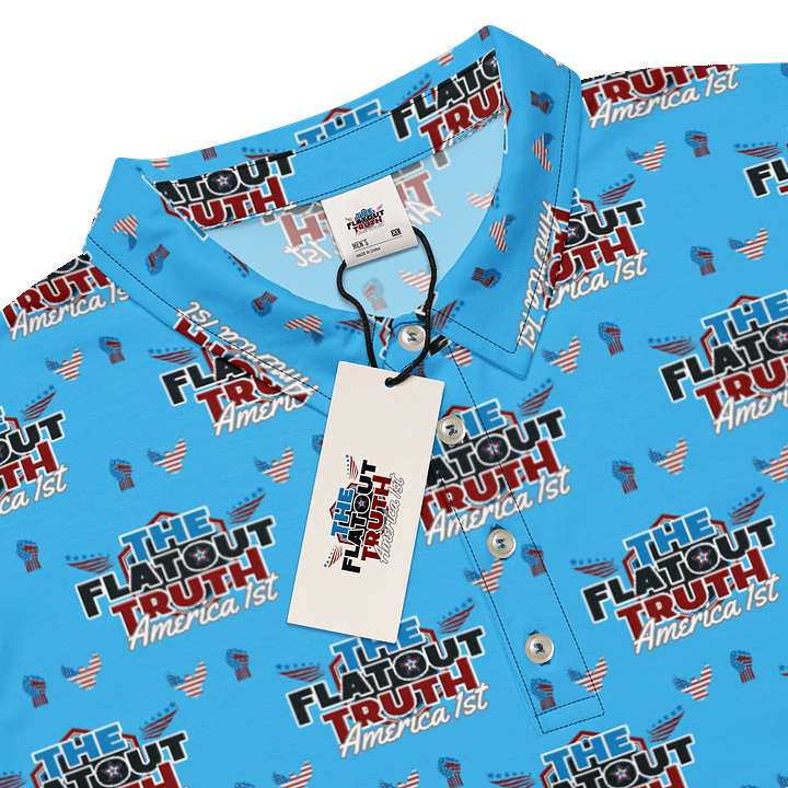 TFOT SlimFit America 1st Blue Polo Shirt product image (2)
