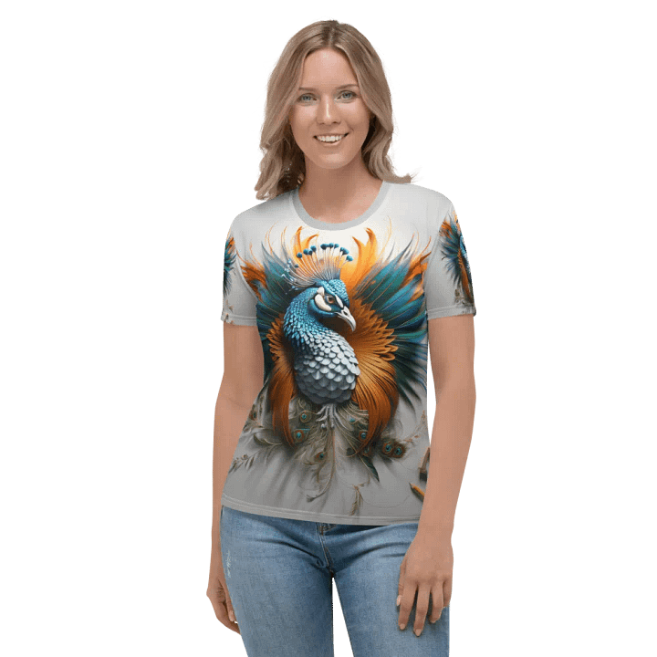 Peacock Vibrant T shirt product image (1)
