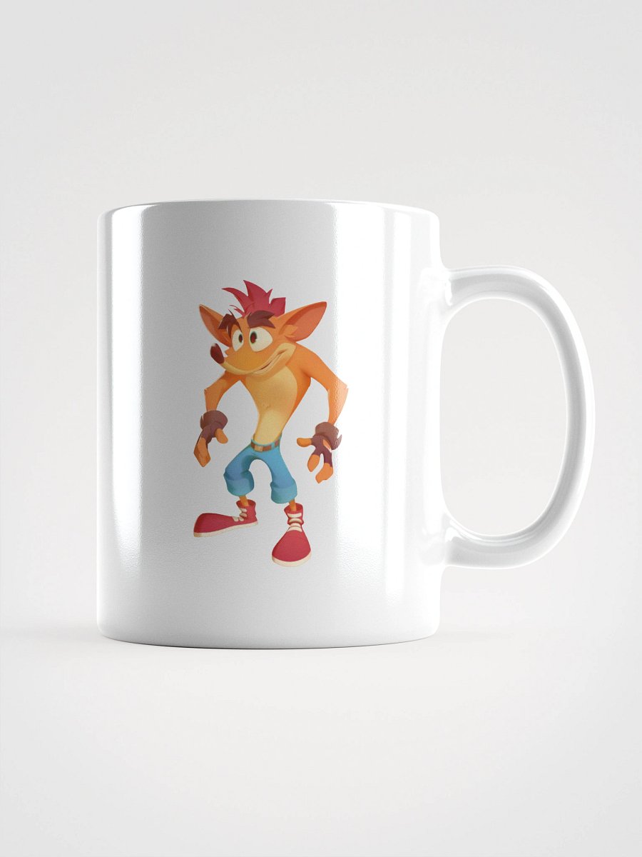 Crash Bandicoot White Glossy Mug product image (2)