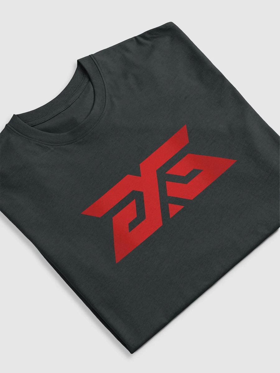 Mens Heavy Weight Black T Red Logo product image (5)