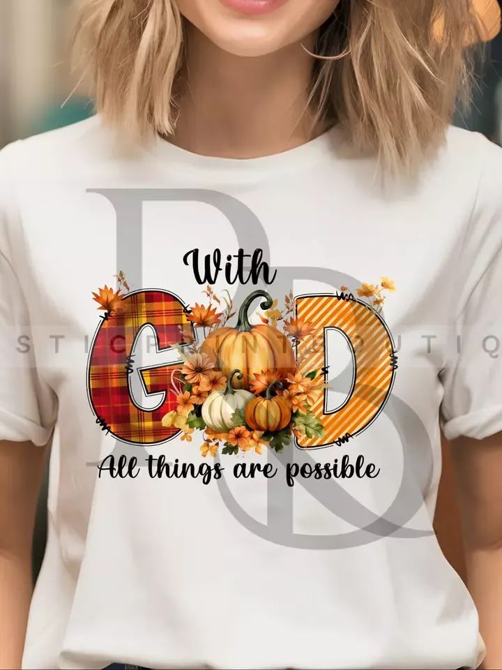 Fall T-Shirt Fall Apparel Christian Apparel God T-shirt product image (2)