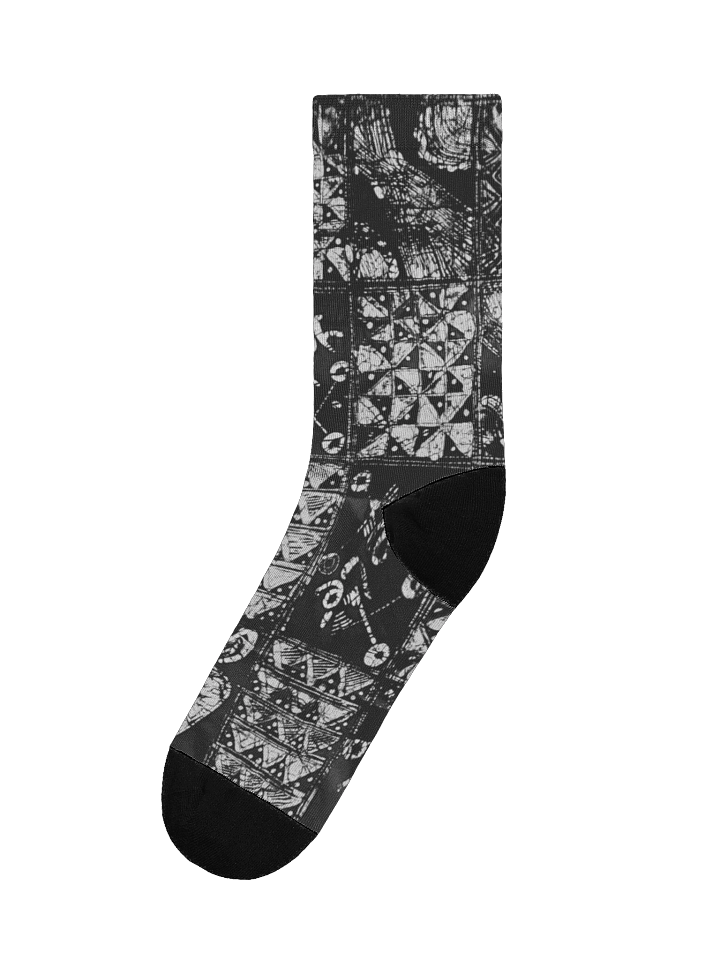 Yele Unity African Print EcoArt Crew Socks product image (1)