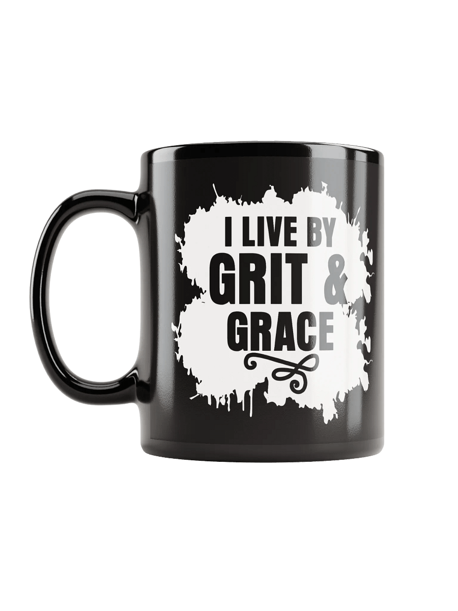 Grit & Grace Black Mug product image (1)