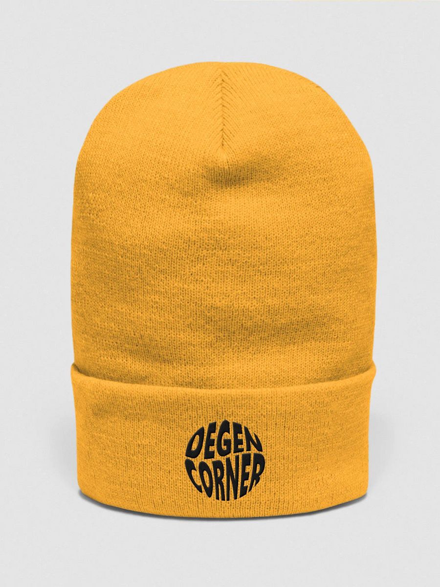 Degen Corner - Beanie (dark logo) product image (2)