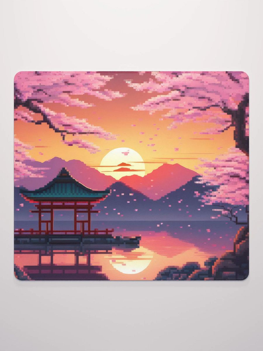 Cherry Blossom 8-bit Gaming Mouse Pad product image (2)