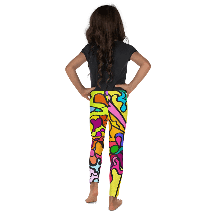 Energize in Color Kids Leggings - Wave at Sunset product image (2)