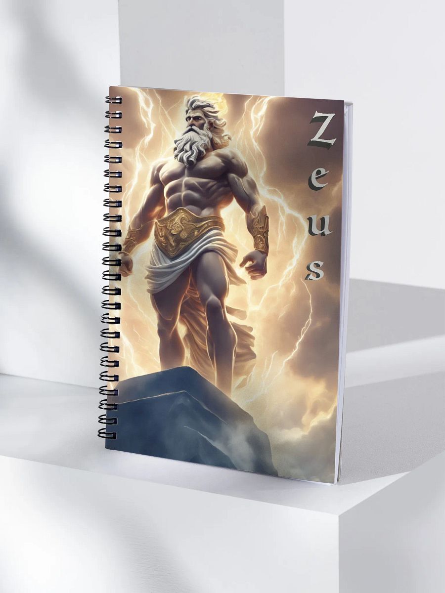 Greek God Zeus Notebook product image (4)