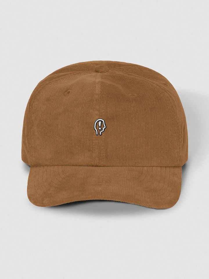 EXCLAIMING MENTALLY (sm. bubble design 2) embroidered cord hat product image (1)