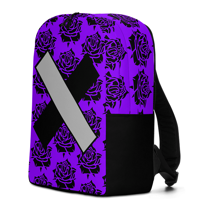 Midnight Rose All-Over Backpack ( Mystic Purple) product image (2)