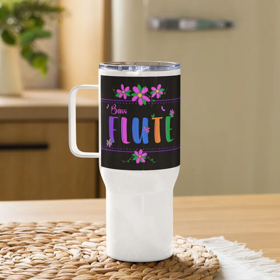 Floral Flute Travel Mug - Bass product image (10)