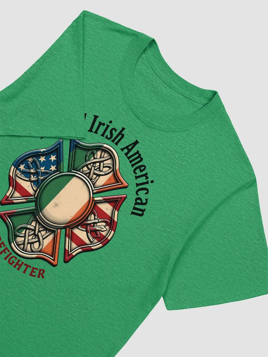 Proud Irish American Firefighter T-Shirt product image (9)
