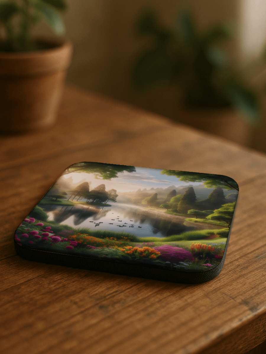 Sunrise Whisper Cork Coaster product image (3)