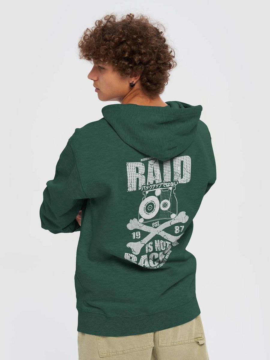 RAID IS NOT Backup - Fleece Zip Up Hoodie product image (7)