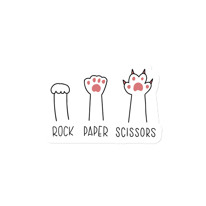 Rock Paper Scissors Magnet product image (2)
