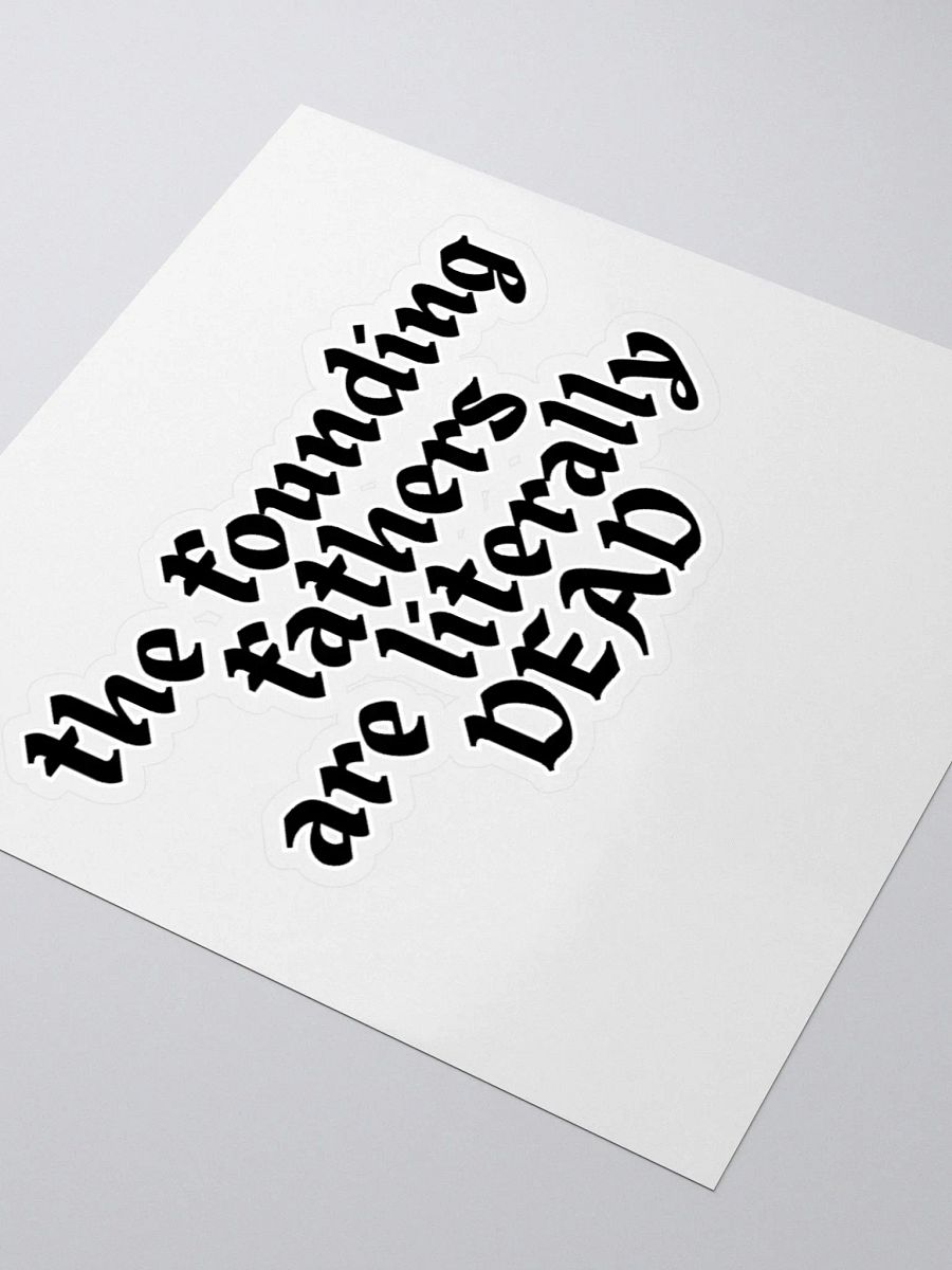 Founding Fathers Sticker product image (3)