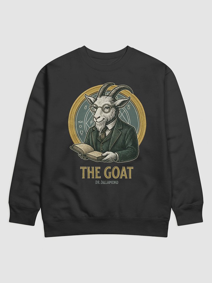 Dr. Dillamond "The GOAT" Broadway Sweatshirt – Premium Fleece Crewneck product image (1)