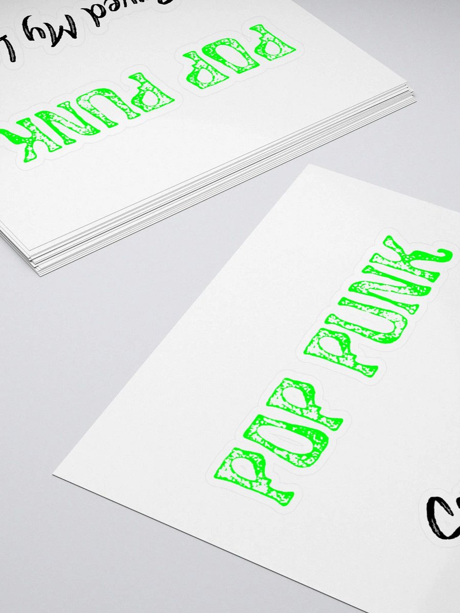 Pop Punk Saved My Life Sticker product image (12)
