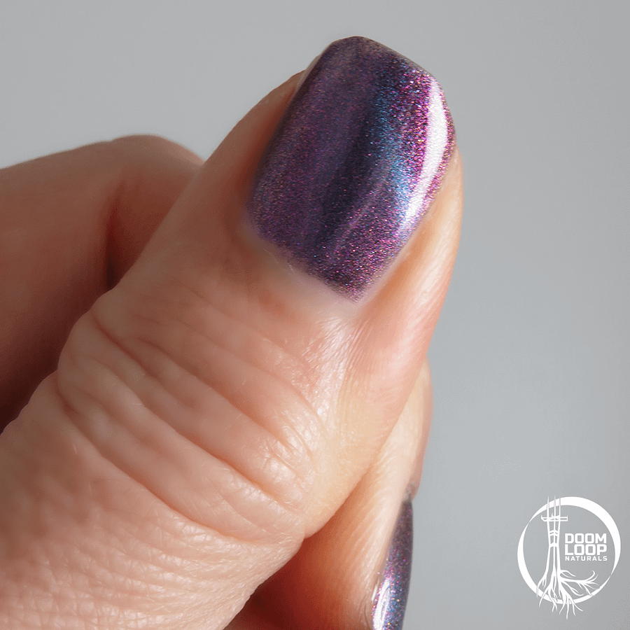 FAUST'S PRICE - Deep Purple and Blue Magnetic Nail Polish product image (4)