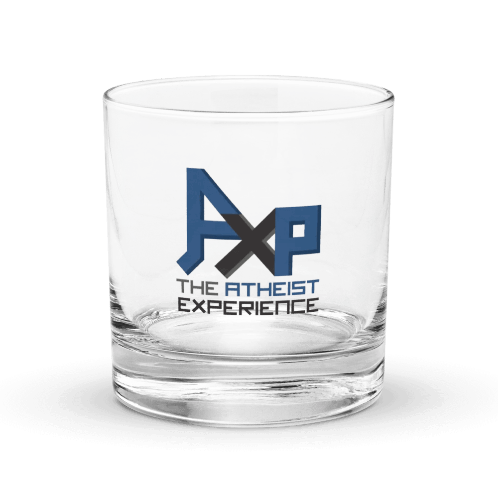 The Atheist Experience Rocks Glass product image (1)