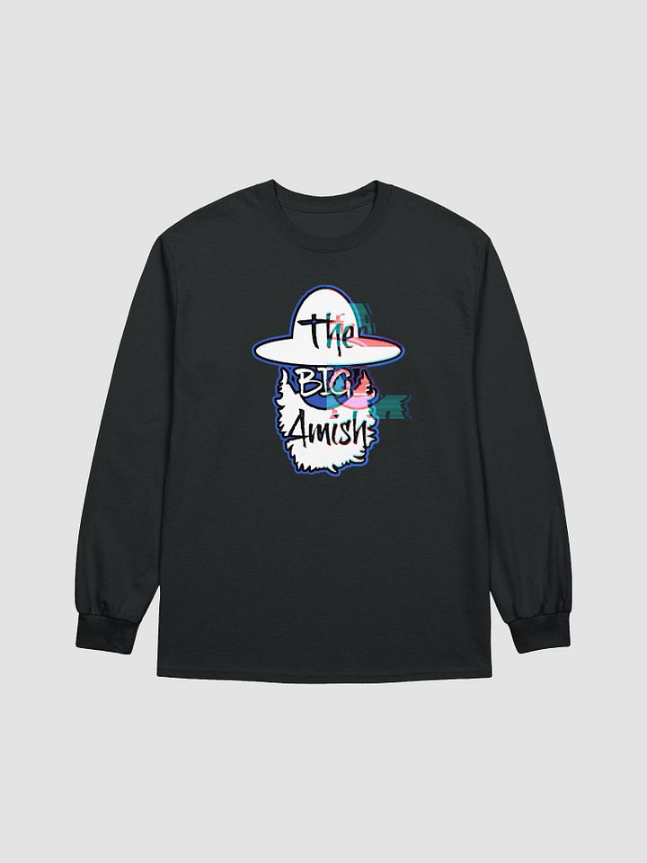 Glitched Amish Silhouette Long Sleeve Tee product image (1)