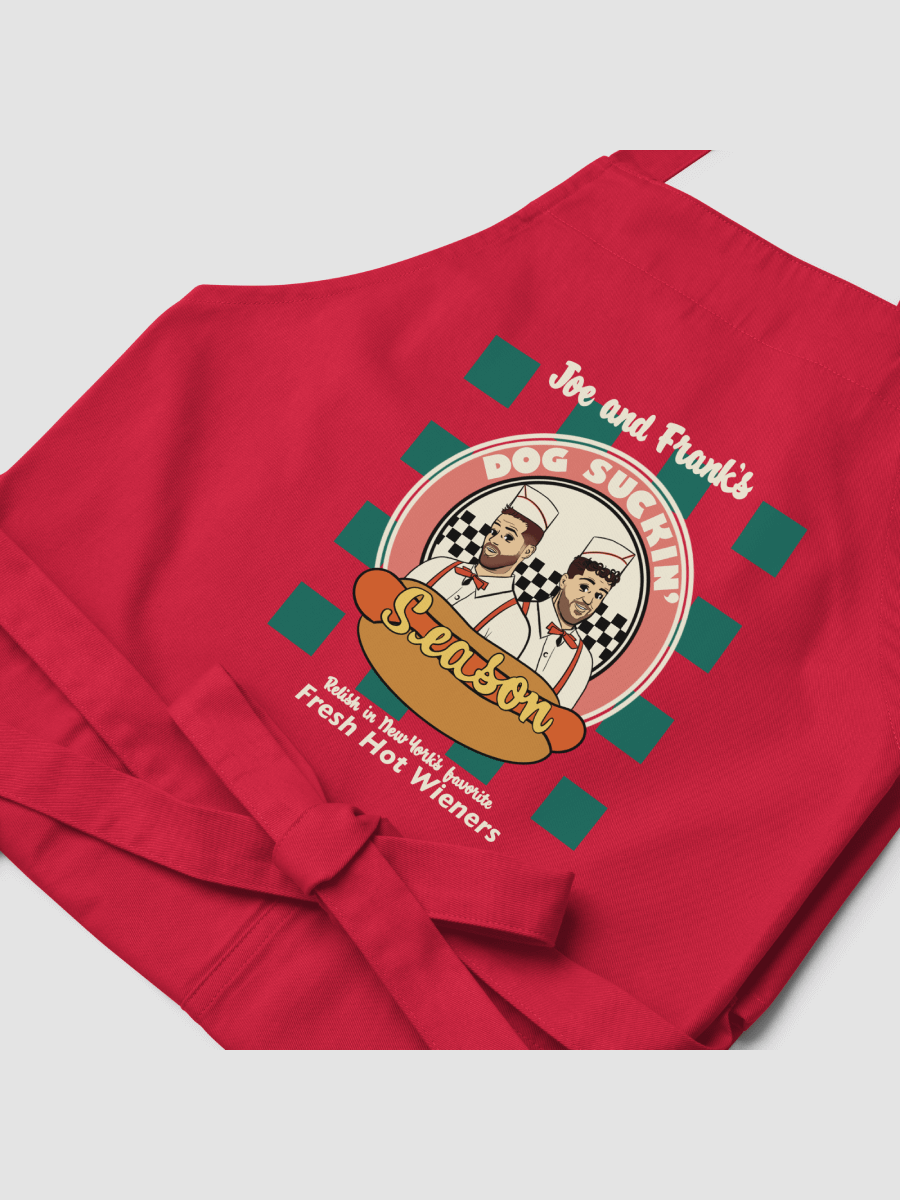 Dog Suckin' Apron (Red) product image (3)
