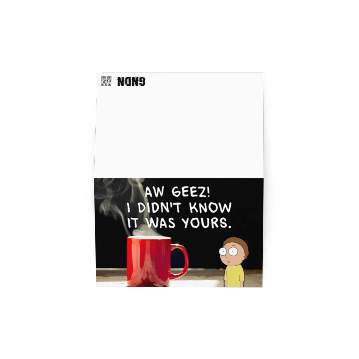 Sorry I Took Your Mug Card product image (4)